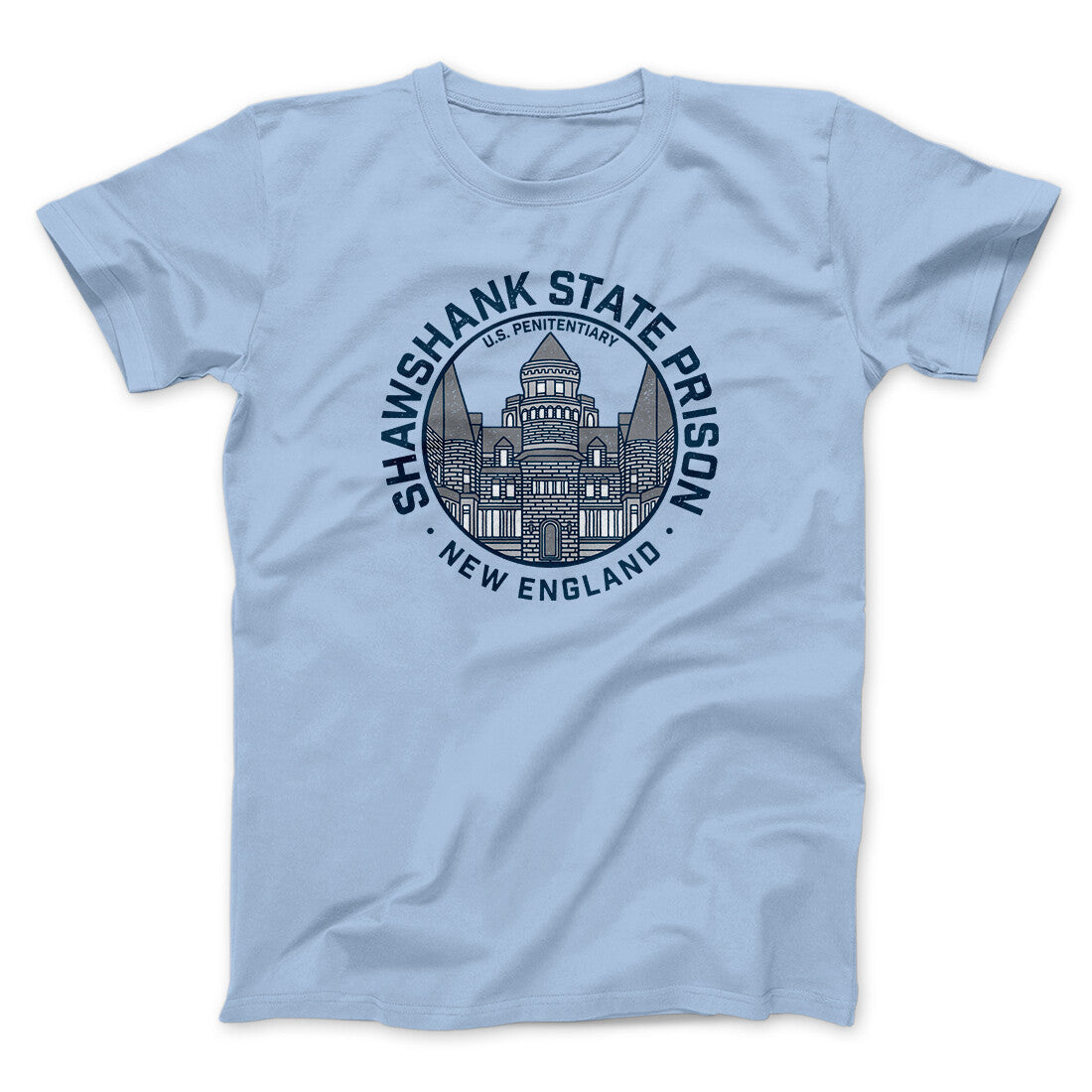 Shawshank State Prison Funny Movie Men/Unisex T-Shirt | Funny Shirt from Famous In Real Life