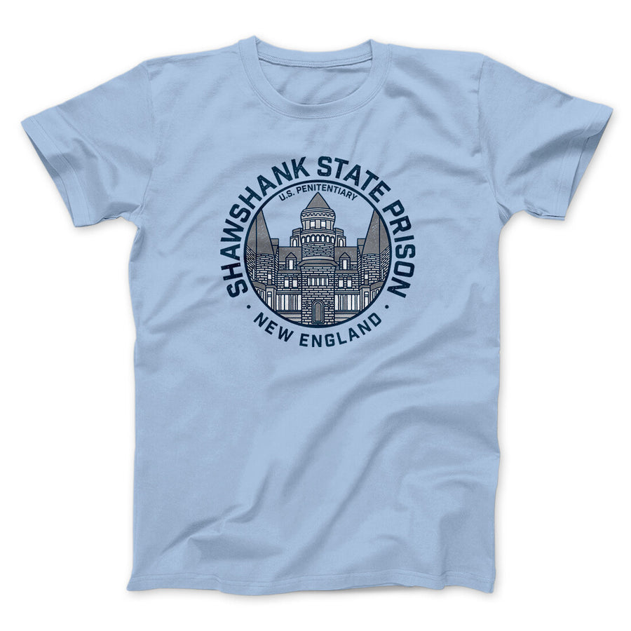 Shawshank State Prison Funny Movie Men/Unisex T-Shirt | Funny Shirt from Famous In Real Life