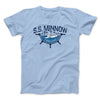 Ss Minnow Men/Unisex T-Shirt Light Blue | Funny Shirt from Famous In Real Life