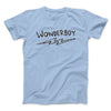 Wonderboy Men/Unisex T-Shirt Light Blue | Funny Shirt from Famous In Real Life