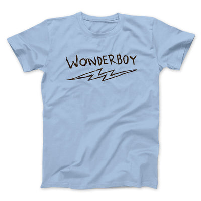 Wonderboy Men/Unisex T-Shirt Light Blue | Funny Shirt from Famous In Real Life