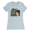 Disaster Girl Meme Funny Women's T-Shirt Light Blue | Funny Shirt from Famous In Real Life