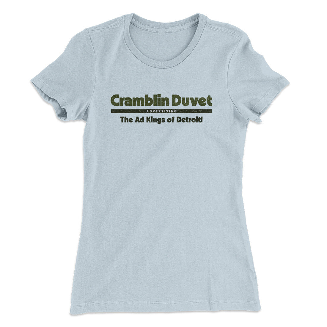Cramblin Duvet Advertising Women's T-Shirt | Funny Shirt from Famous In Real Life