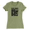 Never Forget Women's T-Shirt Light Olive | Funny Shirt from Famous In Real Life