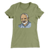Hide The Pain Harold Funny Women's T-Shirt Light Olive | Funny Shirt from Famous In Real Life