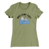 Who Came First Women's T-Shirt Light Olive | Funny Shirt from Famous In Real Life