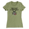There It Is Mikey His Head Is Bleeding Women's T-Shirt Light Olive | Funny Shirt from Famous In Real Life