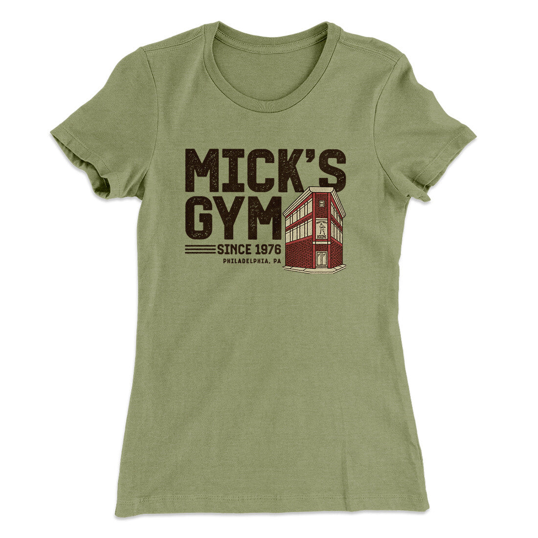 Mick's Gym Women's T-Shirt | Funny Shirt from Famous In Real Life