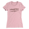 Wonderboy Women's T-Shirt Light Pink | Funny Shirt from Famous In Real Life