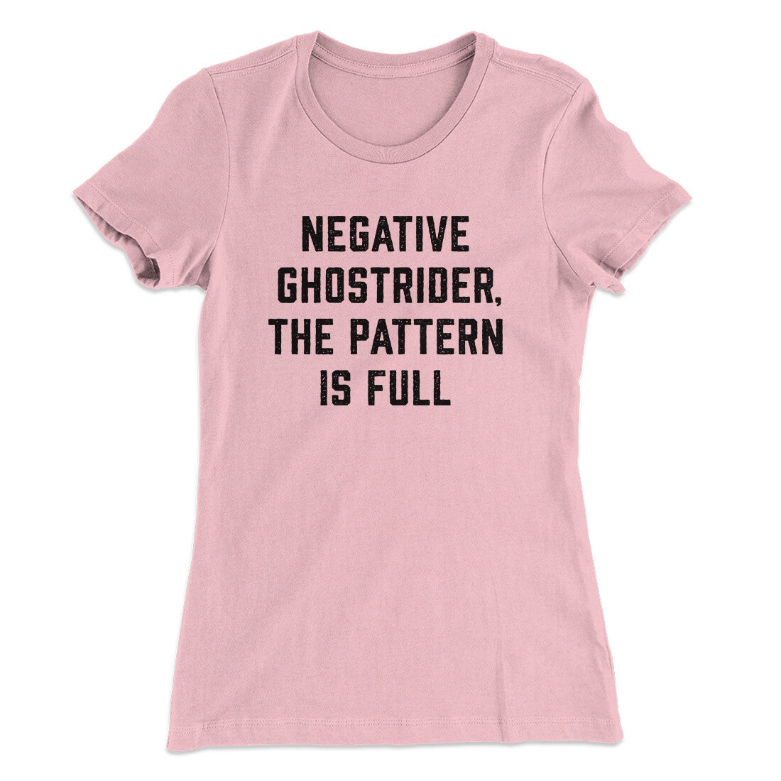 Negative Ghostrider The Pattern Is Full Women's T-Shirt | Funny Shirt from Famous In Real Life