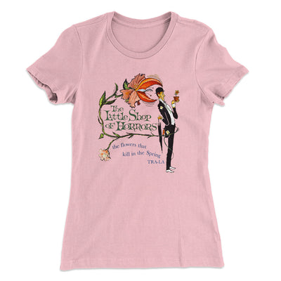 Little Shop Of Horrors Women's T-Shirt Light Pink | Funny Shirt from Famous In Real Life