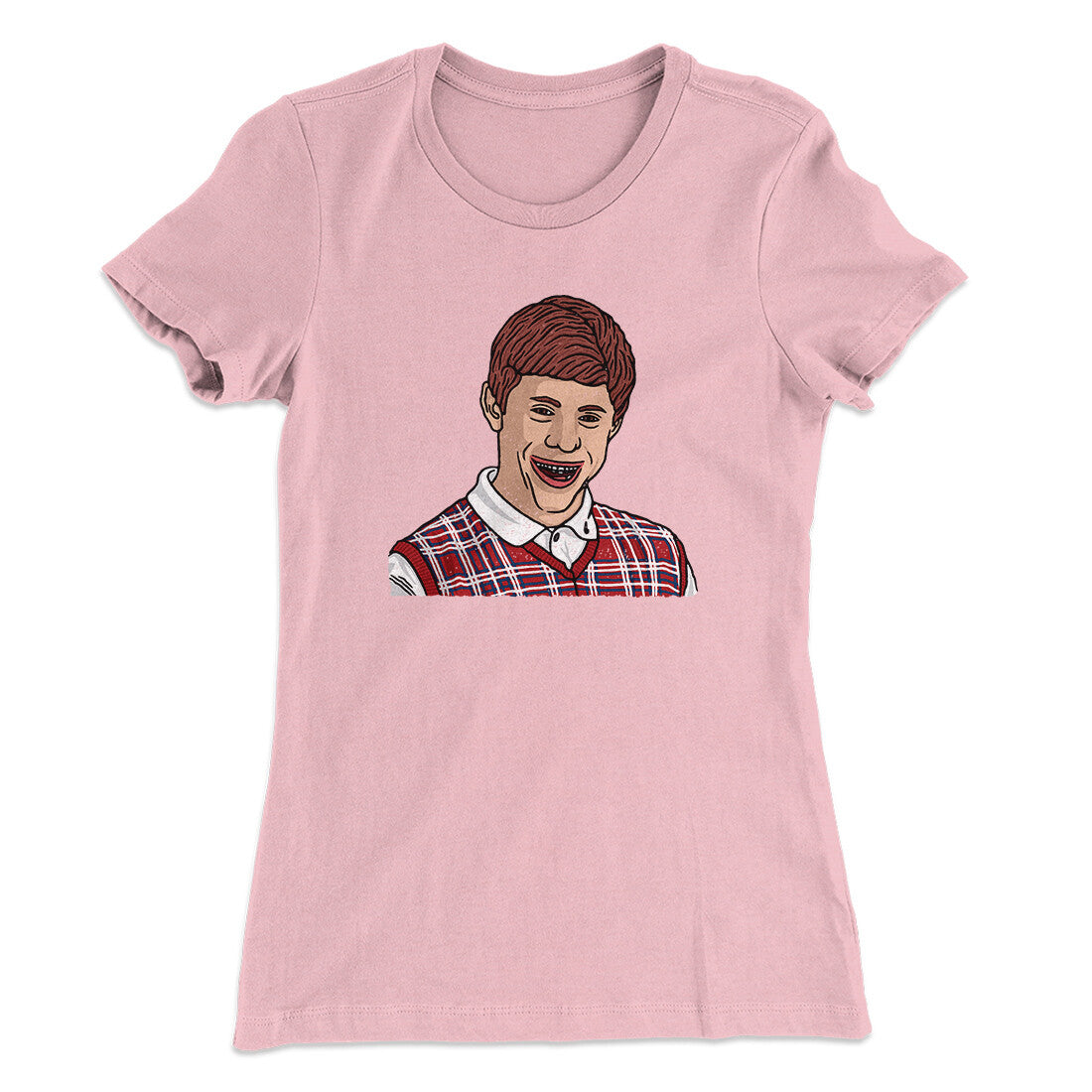 Bad Luck Brian Meme Funny Women's T-Shirt | Funny Shirt from Famous In Real Life