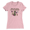 Not My Chair Not My Problem Women's T-Shirt Light Pink | Funny Shirt from Famous In Real Life