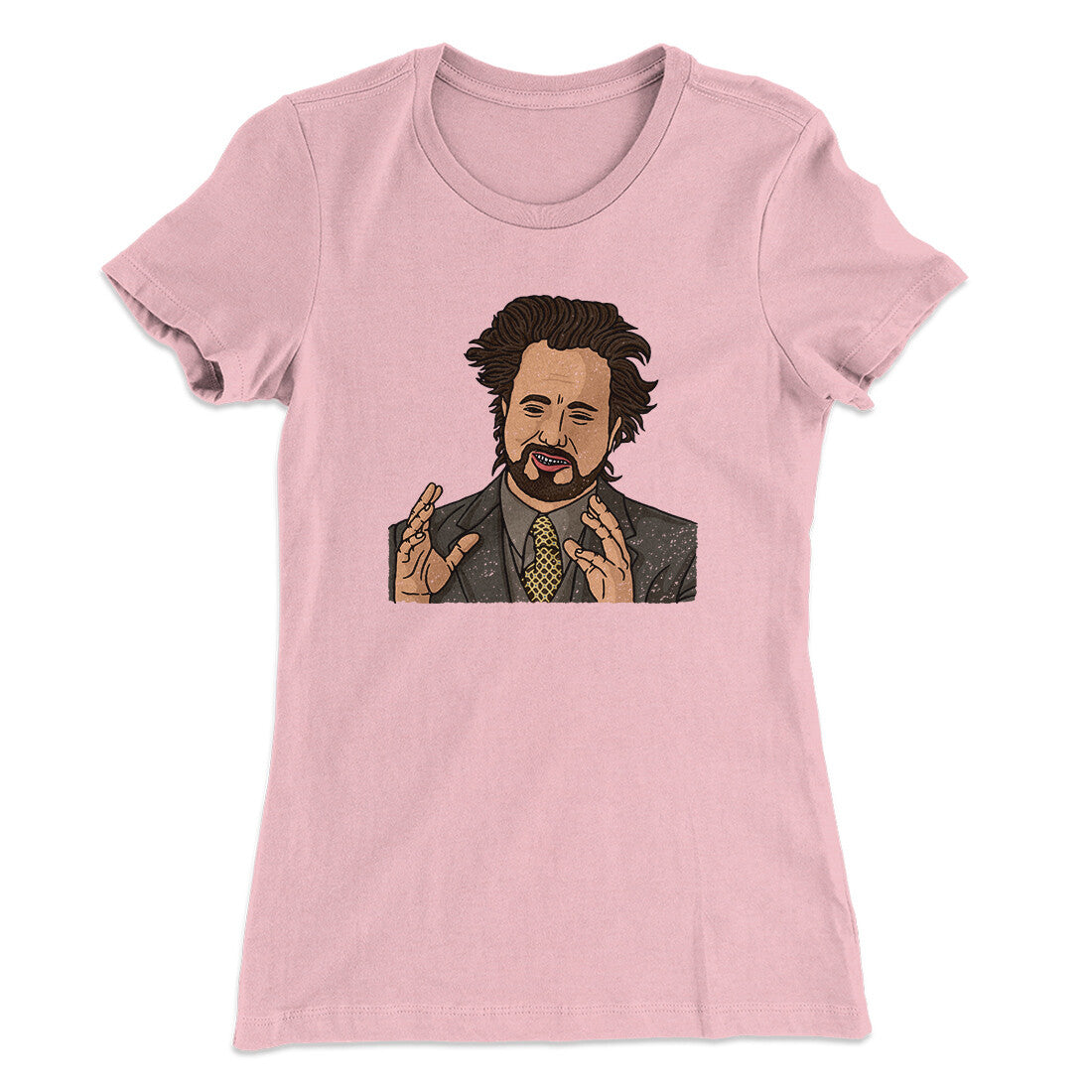 Alien Guy Meme Funny Women's T-Shirt | Funny Shirt from Famous In Real Life