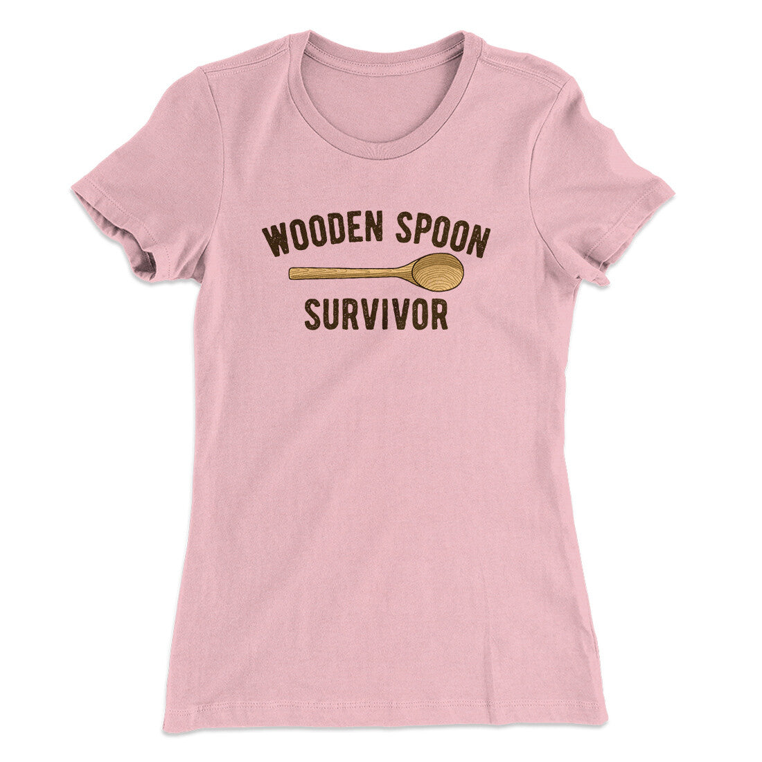 Wooden Spoon Survivor Women's T-Shirt | Funny Shirt from Famous In Real Life