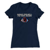 Make Orwell Fiction Again Women's T-Shirt Midnight Navy | Funny Shirt from Famous In Real Life