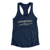 Wonderboy Women's Racerback Tank Midnight Navy | Funny Shirt from Famous In Real Life