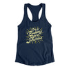 I’m A Fucking Ray Of Sunshine Women's Racerback Tank Midnight Navy | Funny Shirt from Famous In Real Life