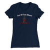 Just A Flesh Wound Women's T-Shirt Midnight Navy | Funny Shirt from Famous In Real Life