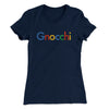 Gnocchi Women's T-Shirt Midnight Navy | Funny Shirt from Famous In Real Life