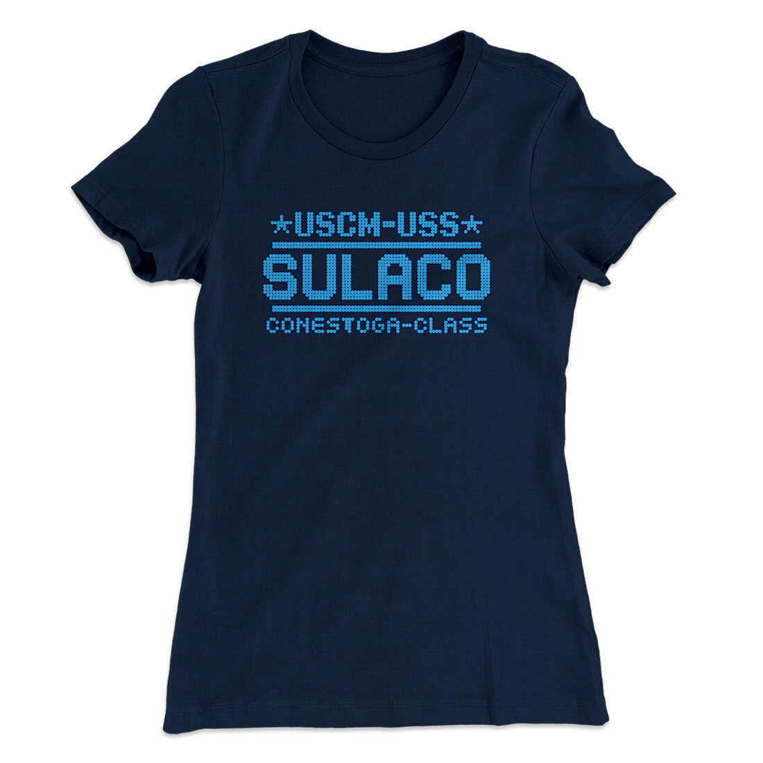 Uss Sulaco Women's T-Shirt Midnight Navy | Funny Shirt from Famous In Real Life