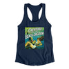 Creature Of The Black Lagoon Women's Racerback Tank Midnight Navy | Funny Shirt from Famous In Real Life