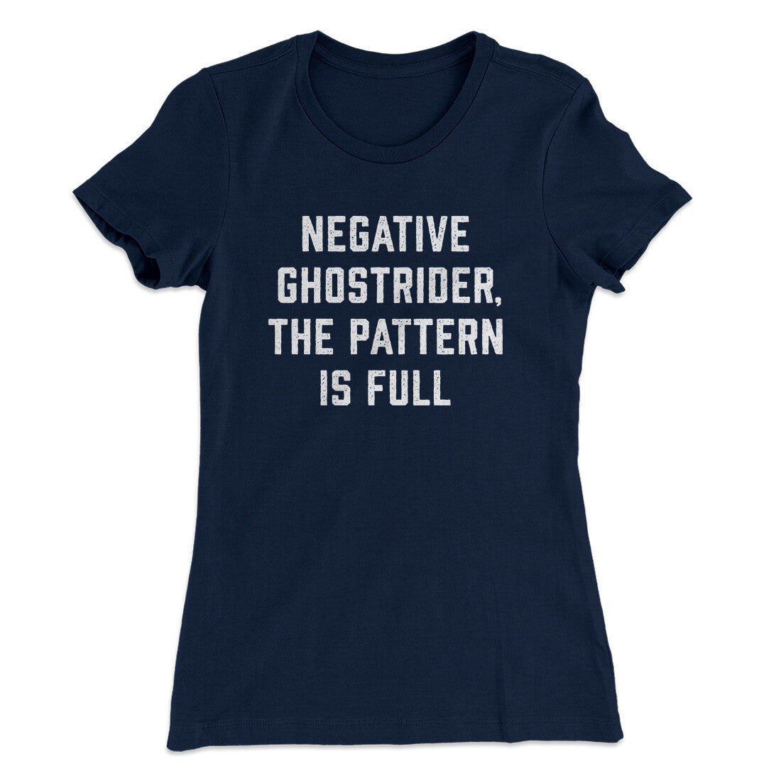 Negative Ghostrider The Pattern Is Full Women's T-Shirt | Funny Shirt from Famous In Real Life