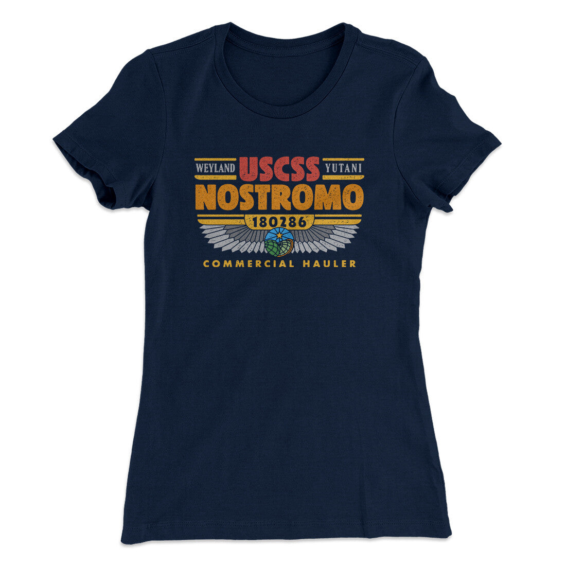 Uscss Nostromo Women's T-Shirt | Funny Shirt from Famous In Real Life