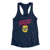 Weekend Warrior Women's Racerback Tank Midnight Navy | Funny Shirt from Famous In Real Life