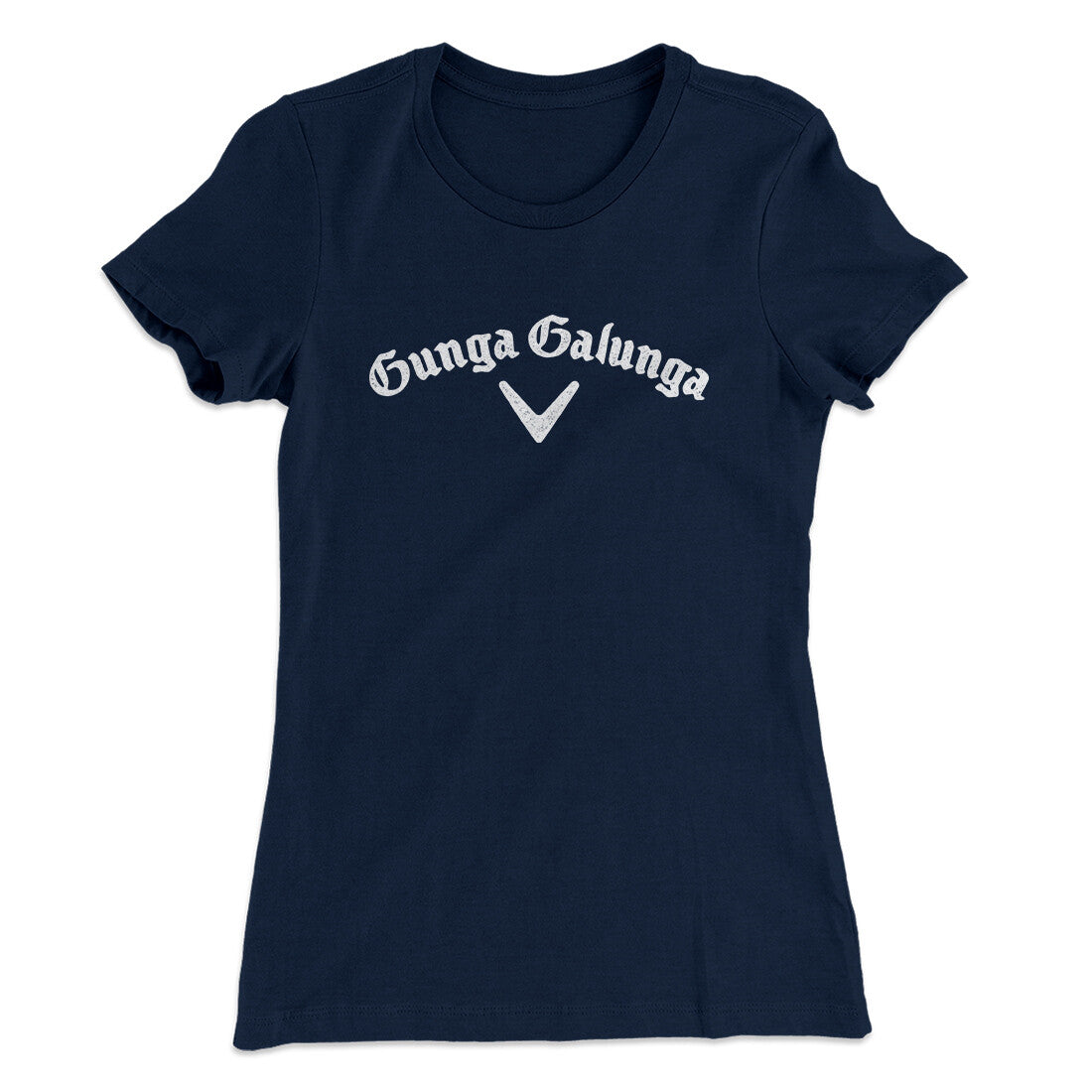 Gunga Galunga Women's T-Shirt Midnight Navy | Funny Shirt from Famous In Real Life
