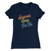 Sounds Gay, I’m In Women's T-Shirt Midnight Navy | Funny Shirt from Famous In Real Life