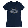 Soggy Bottom Boys Women's T-Shirt Midnight Navy | Funny Shirt from Famous In Real Life