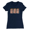 Blinking Guy Meme Funny Women's T-Shirt Midnight Navy | Funny Shirt from Famous In Real Life