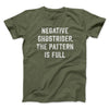 Negative Ghostrider The Pattern Is Full Men/Unisex T-Shirt Military Green | Funny Shirt from Famous In Real Life