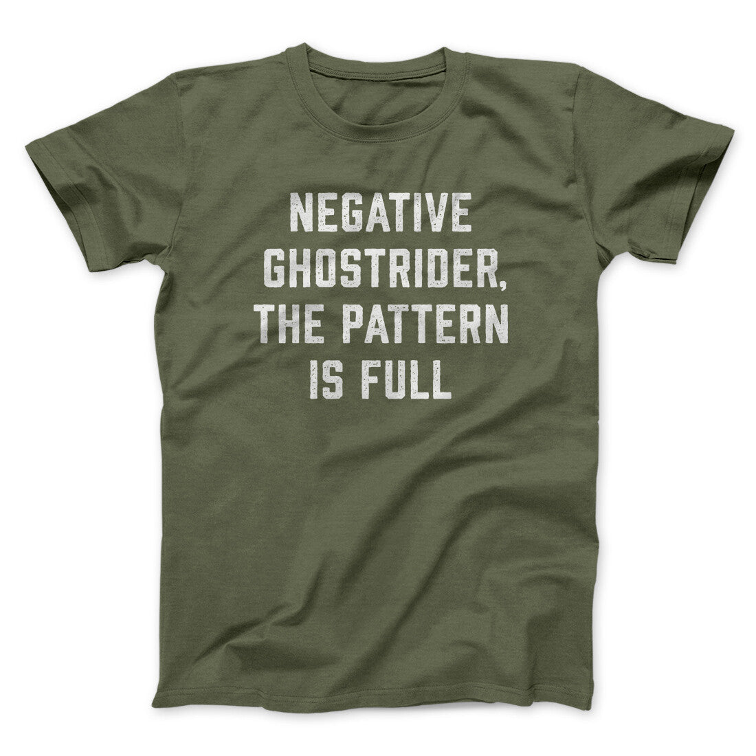 Negative Ghostrider The Pattern Is Full Funny Movie Men/Unisex T-Shirt | Funny Shirt from Famous In Real Life