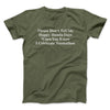 Don’t Tell Me Happy Honda Days I Celebrate Toyotathon Men/Unisex T-Shirt Military Green | Funny Shirt from Famous In Real Life