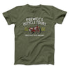 Peewee Bicycle Tours Men/Unisex T-Shirt Military Green | Funny Shirt from Famous In Real Life