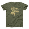 Actually This Is My First Rodeo Funny Men/Unisex T-Shirt Military Green | Funny Shirt from Famous In Real Life