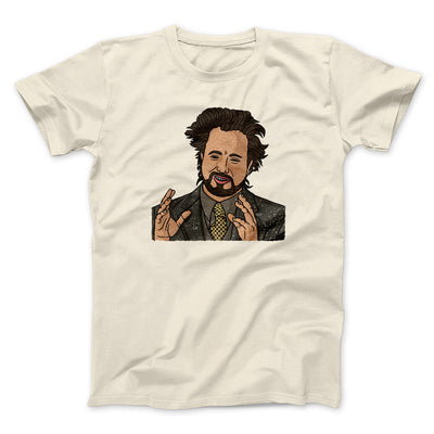 Alien Guy Meme Men/Unisex T-Shirt Natural | Funny Shirt from Famous In Real Life