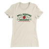 Will Hunting Orchards Women's T-Shirt Natural | Funny Shirt from Famous In Real Life