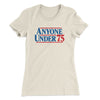 Anyone Under 75 Women's T-Shirt Natural | Funny Shirt from Famous In Real Life