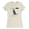 The Notorious Cat Women's T-Shirt Natural | Funny Shirt from Famous In Real Life