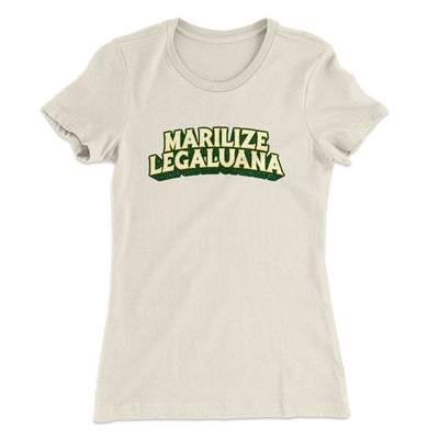 Marilize Legaluana Women's T-Shirt Natural | Funny Shirt from Famous In Real Life