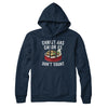 Christmas Calories Don’t Count Hoodie Navy Blue | Funny Shirt from Famous In Real Life
