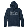 We The People Are Here To Party Hoodie Navy Blue | Funny Shirt from Famous In Real Life