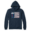 Red White And Brew Hoodie Navy Blue | Funny Shirt from Famous In Real Life