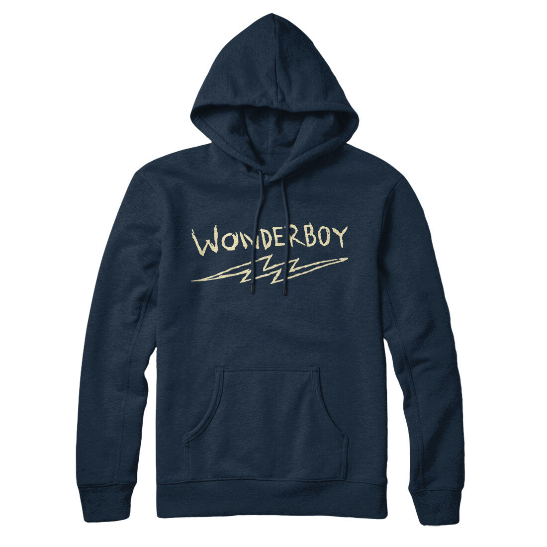 Wonderboy Hoodie Navy Blue | Funny Shirt from Famous In Real Life