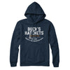 Buck’s Hatchets Hoodie Navy Blue | Funny Shirt from Famous In Real Life