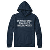 In My Defense I Was Left Unsupervised Hoodie Navy Blue | Funny Shirt from Famous In Real Life
