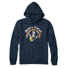 Heavy Metal Hoodie Navy Blue | Funny Shirt from Famous In Real Life
